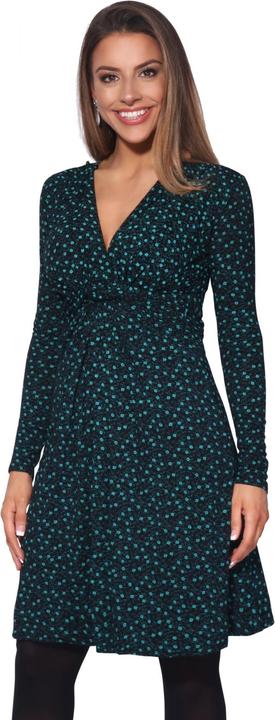 Immagine prodotto Krisp Abito floreale Wrap Optics Maniche lunghe (34)