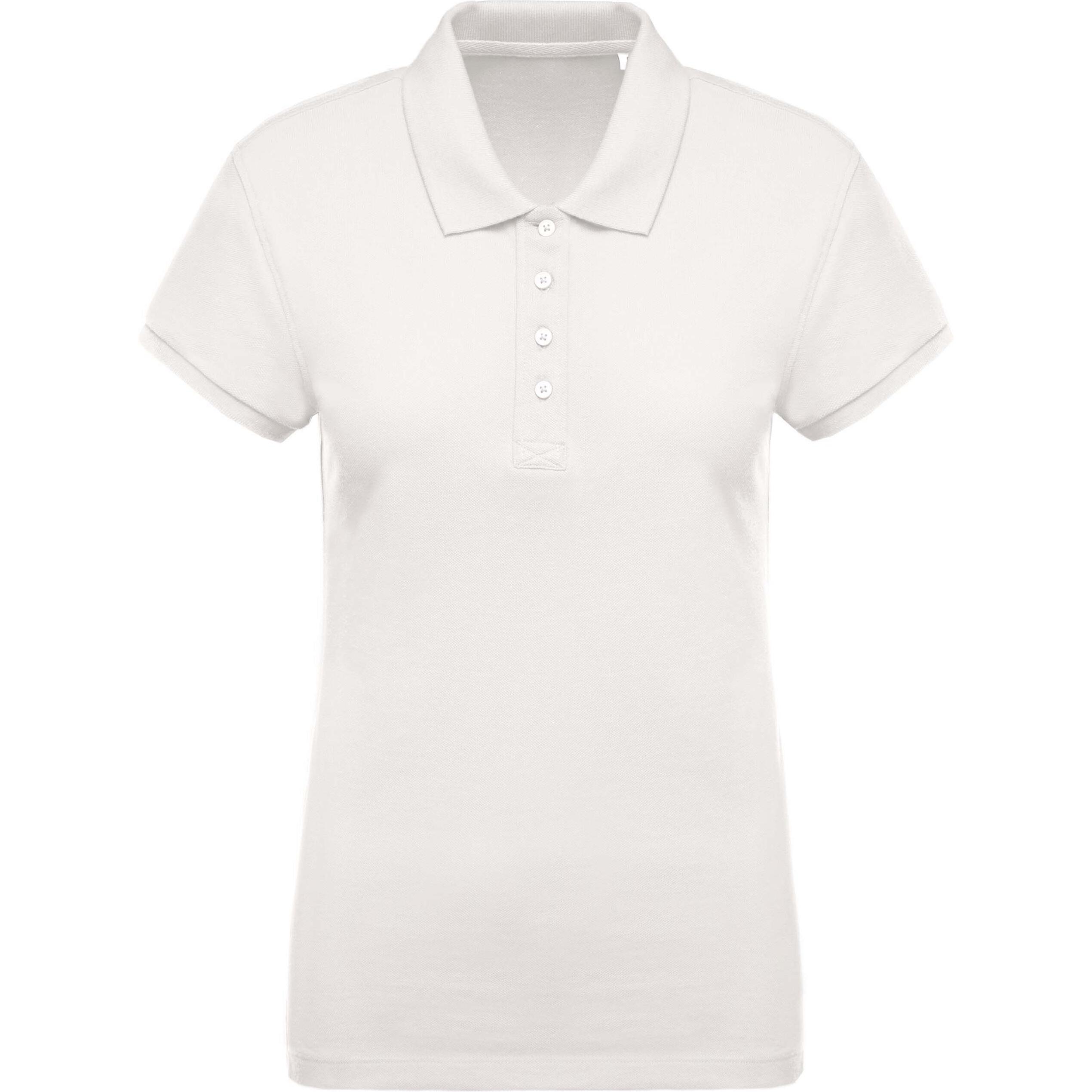 Kariban, Damen, Shirt, coton, Weiss, (M)