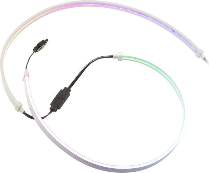 Produktbild Silverstone Technology SST-LS04 - Premium ARGB LED Light Strip, 45 cm mit beidseitig 40x 2020 ARGB L (RGB)