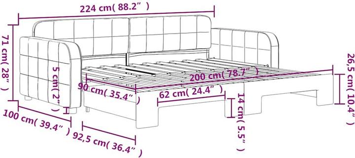 Produktbild vidaXL Kev