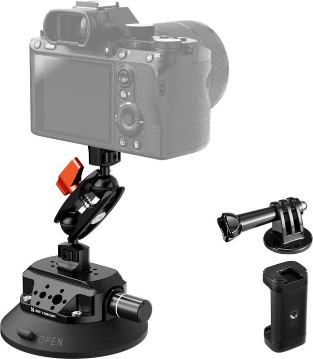 Image du produit K&F Concept Suction Cup Camera Mount