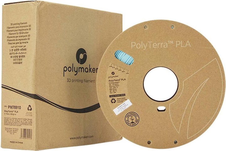 Produktbild Polymaker PolyTerra (PLA, 1.75 mm, 1000 g, Blau)