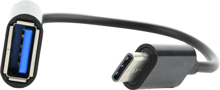 Image du produit Gembird AB-OTG-CMAF2-01 câble changeur de genre USB Type-C USB Type-A Noir (0.20 m, USB 2.0)