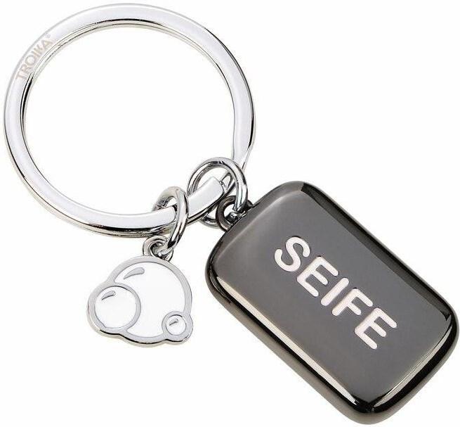 Actual product image Troika Keychain Soap Bubble Black, Silver