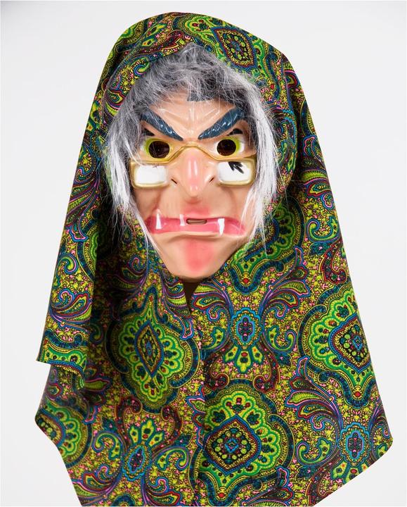 Actual product image Festartikel Müller Mask witch with hair