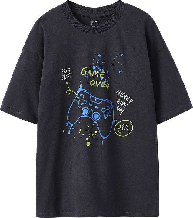 Image du produit Jonen 2er-Pack Jungen Sommer-Schlafanzüge Gamer mit Recycling-Baumwolle (128)