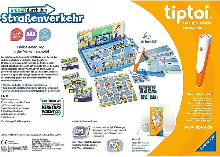 Actual product image tiptoi ® Safely through road traffic (German, 5 - 9 years)