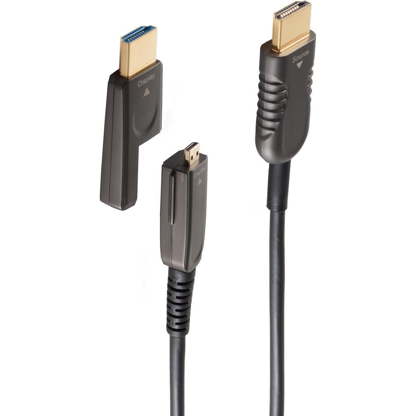 Thumbnail - Shiverpeaks BS30-02495 HDMI-Kabel 40 m HDMI Typ A (Standard) HDMI Typ D (Mikrofon) Schwarz (40 m, HDMI), Video Kabel