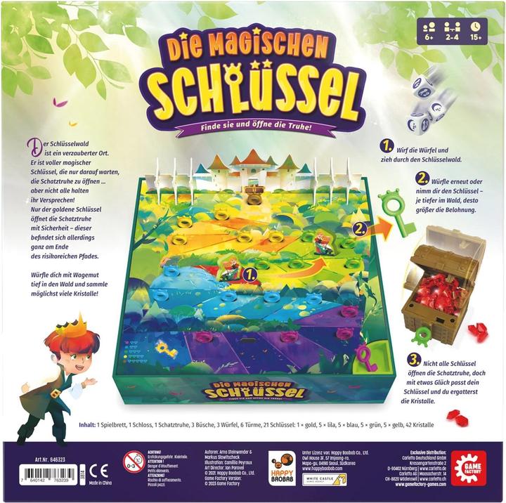 Immagine prodotto Game Factory Le chiavi magiche (d) (Tedesco)