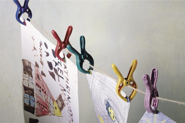 Productafbeelding wolfcraft 1 microfix - Veerklem 30mm (30 mm)