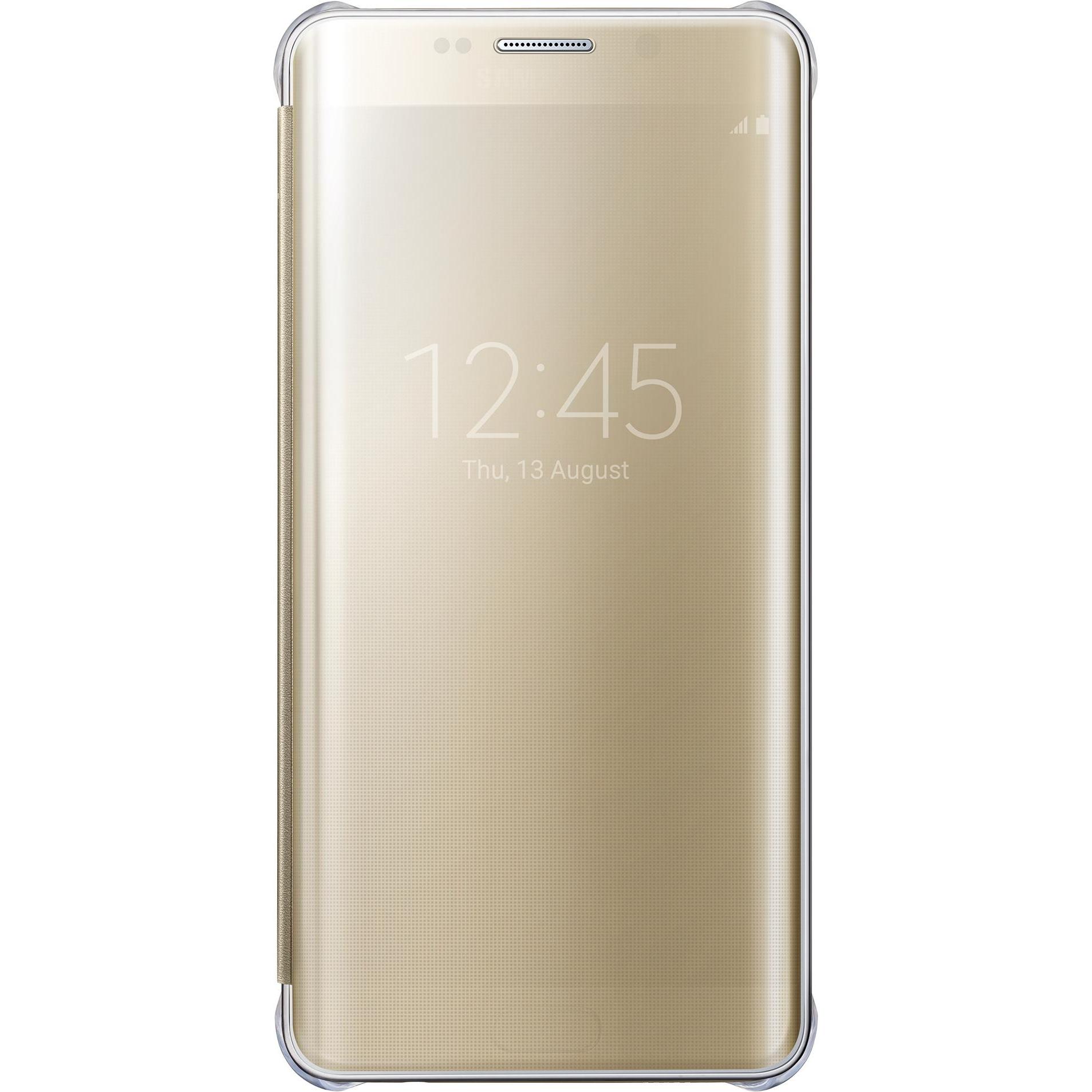 Thumbnail - Samsung Clear View Cover (Samsung Galaxy S6 Edge+), Smartphone Hülle, Gold