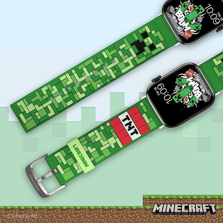 Immagine prodotto Moby Fox Bracciale Minecraft per smartwatch Creeper (Silicone)