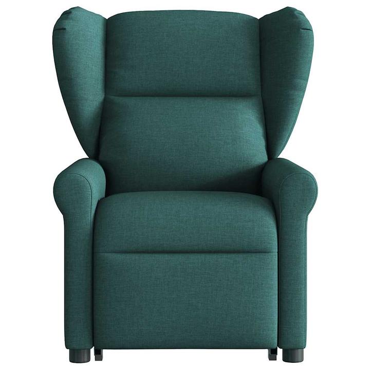 Image du produit VidaXL Fauteuil de massage électrique avec fonction releveur Vert foncé Tissu