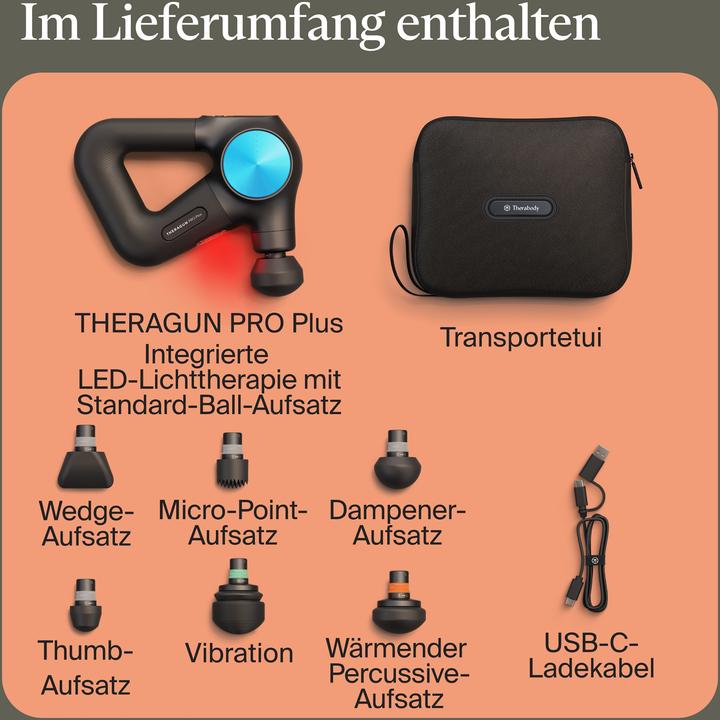 Actual product image Therabody Theragun Pro Plus (5 Steps, 150 min)