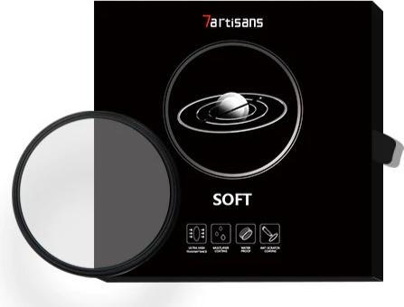 Image du produit 7artisans Filtre d'objectif 1/8 Black Mist - 52 mm (52 mm, Filtre Black Mist, 52 mm)