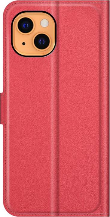 Produktbild Cover-Discount iPhone 13 mini - Leder Etui Hülle rot (Apple iPhone 13 mini)