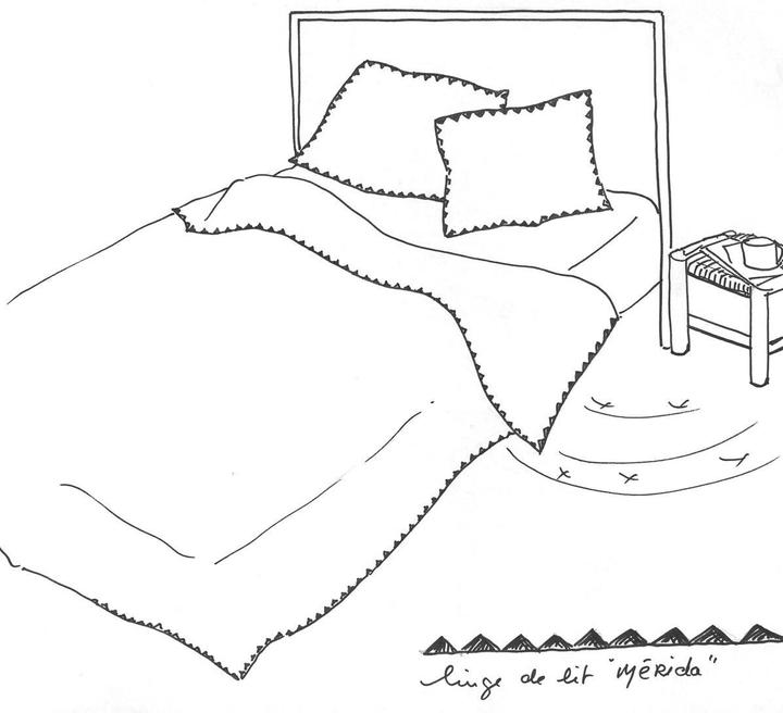 Image du produit La Redoute Interieurs Merida (Taie d'oreiller, 63 x 63 cm)