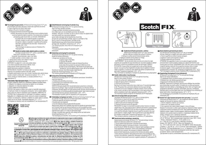 Image du produit Scotch Bande de montage extérieur Fix (19 mm)