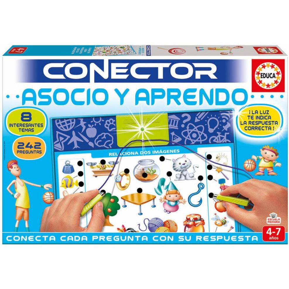 Educa - Partner und Lernspiel Connector für Kinder, Mehrfarbig (17202)