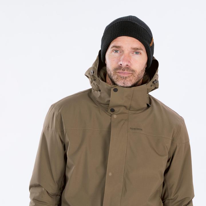 Produktbild Quechua Parka Winterjacke Herren warm bis -10 °C wasserdicht Winterwandern - SH500 blau (3XL)
