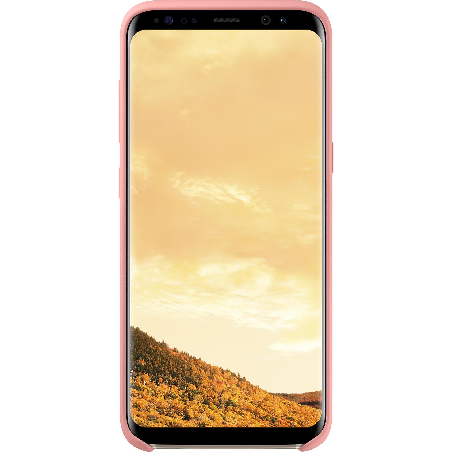 Samsung Silikon (Samsung Galaxy S8), Smartphone Hülle, Pink