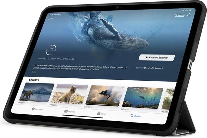 Actual product image Pipetto Origami No1 OriginalCase iPad Pro 11" M4 (2024) Black (Apple iPad Pro 11 2024, Apple iPad Pro 11 2025)