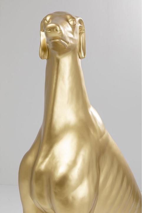 Actual product image Kare Design Sculpture Greyhound Oskar Gold 180cm