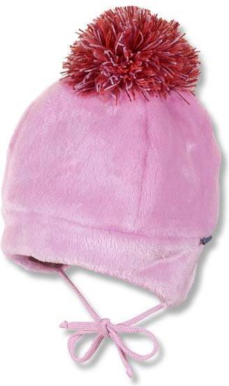 Produktbild Sterntaler Mütze mit Bommel malve