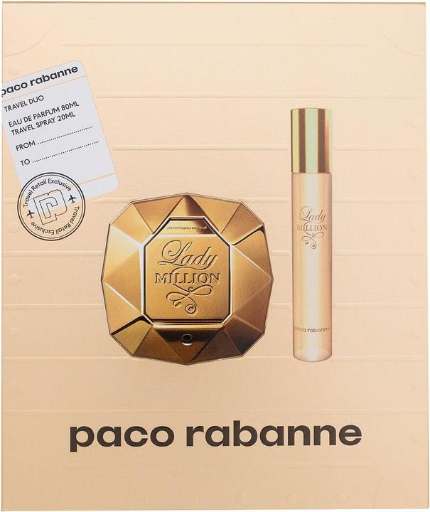 Actual product image Paco Rabanne Lady Million (Perfume set)