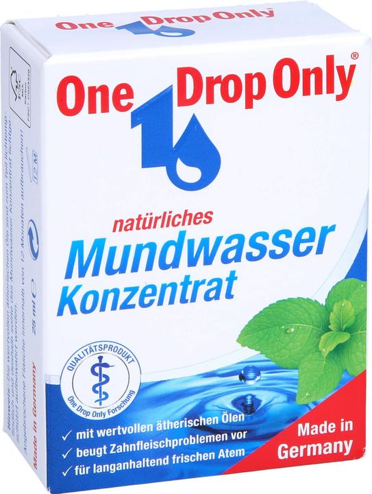 Produktbild One Drop Only Drop Only natürliches Mundwasser Konzentrat, 25 ml Lösung (25 ml)