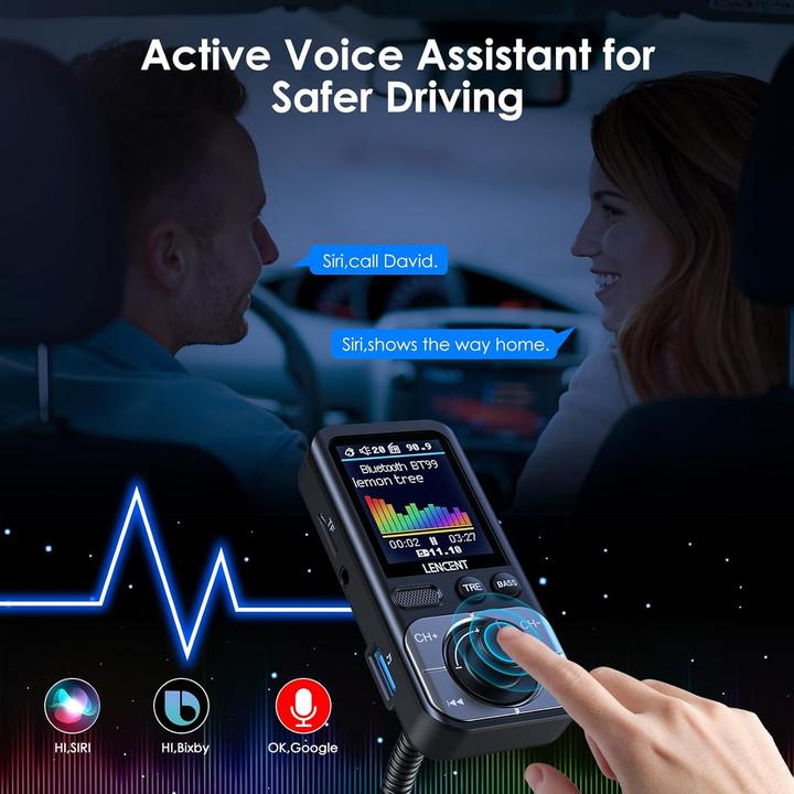 Immagine prodotto Lencent FM-Transmitter mit Bluetooth