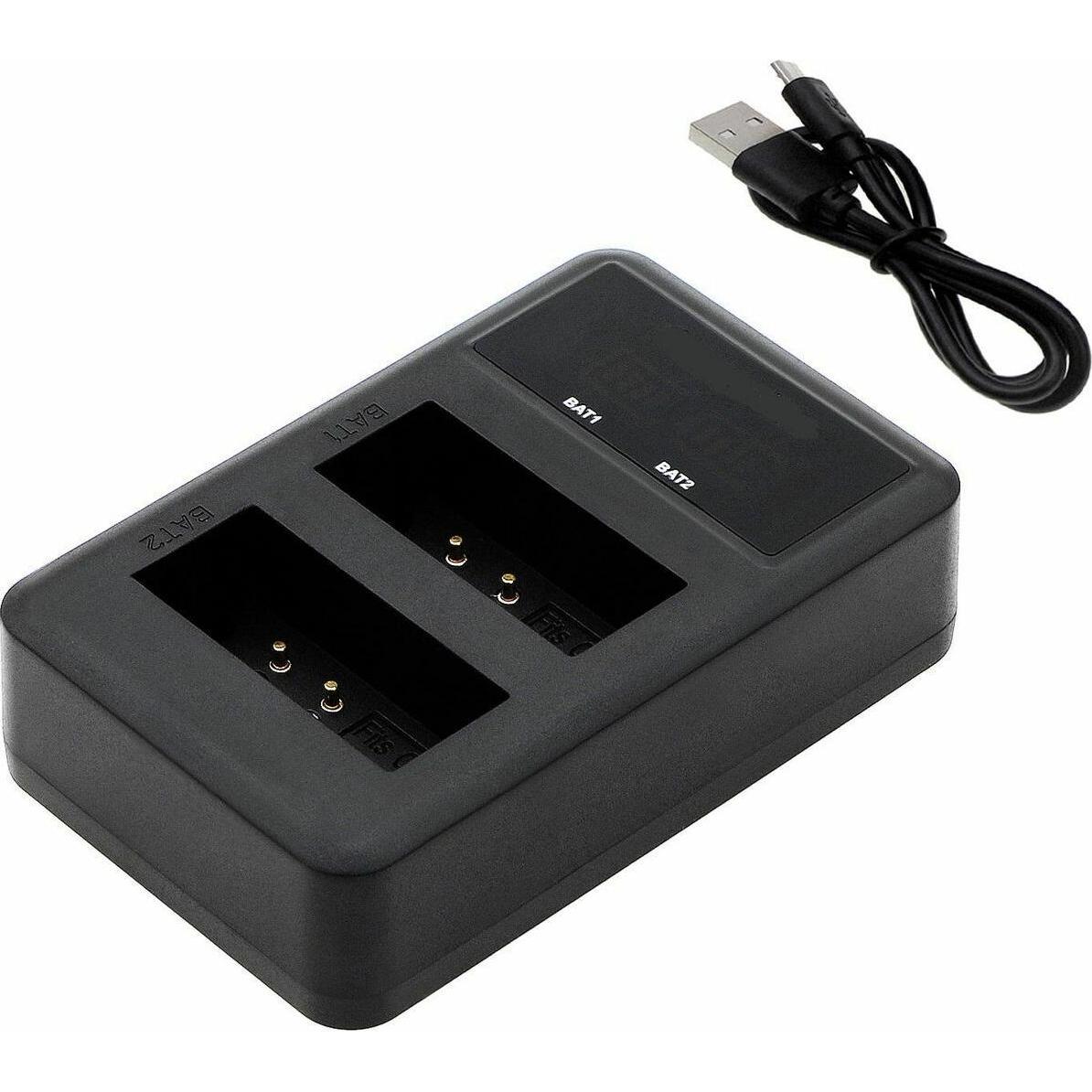 CoreParts Charger for Canon Camera (Akku), Kamera Stromversorgung, Schwarz