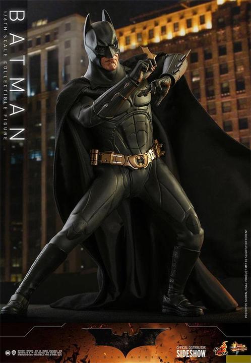 Actual product image Hot Toys Batman Begins Movie Masterpiece