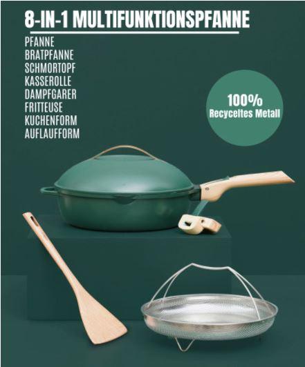 Cookut La Fabuleuse (Frying pan, Pot, Cast aluminium)