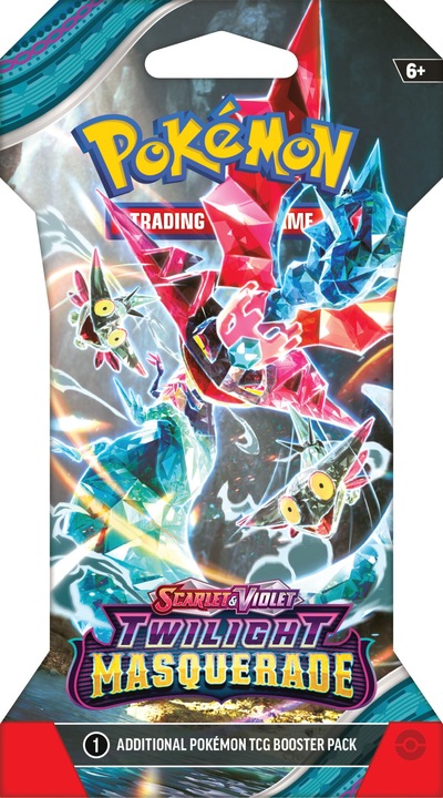 Actual product image Pokémon Twilight Masquerade (English, Booster Pack)
