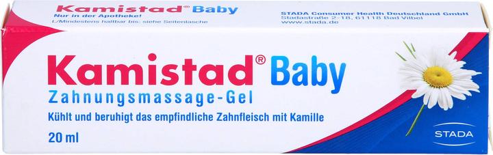 Actual product image Stada Kamistad Baby Gel, 20 ml GEL (20 ml)