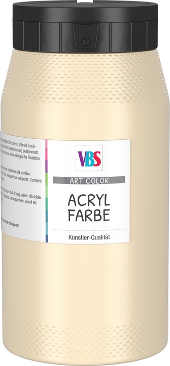 Immagine prodotto VBS Vernice acrilica, 500 ml (Avorio, 500 ml)