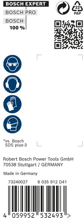 Productafbeelding Bosch Professional Zubehör Expert SDS plus-7X hamerboor, 14 x 200 x 265 mm, 10 stuks. (14 millimeter)