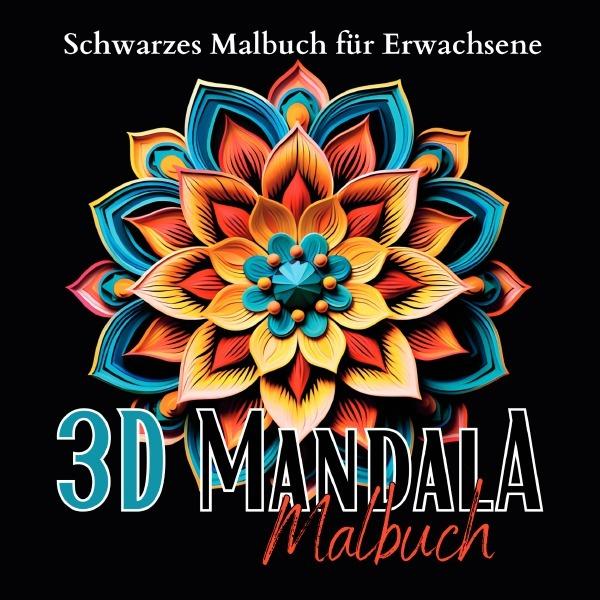 Schwarze Malbücher:Schwarzes Mandala M