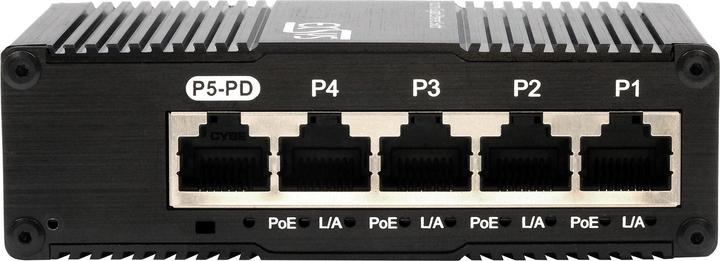 Immagine prodotto Exsys Industrial PoE Pass-Through Switch 5x 1 Gbit/s (5 porte)