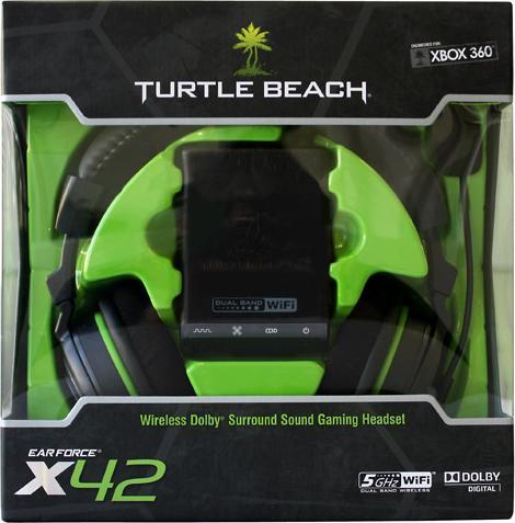 Produktbild Turtle Beach Ear Force X42 - Wireless - Amplified Stereo Gaming Headset (Kabellos)