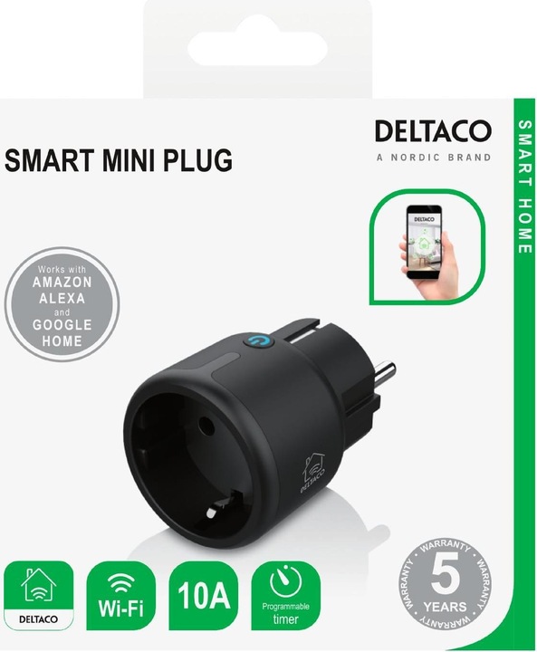 Actual product image Deltaco SH-P01M-B