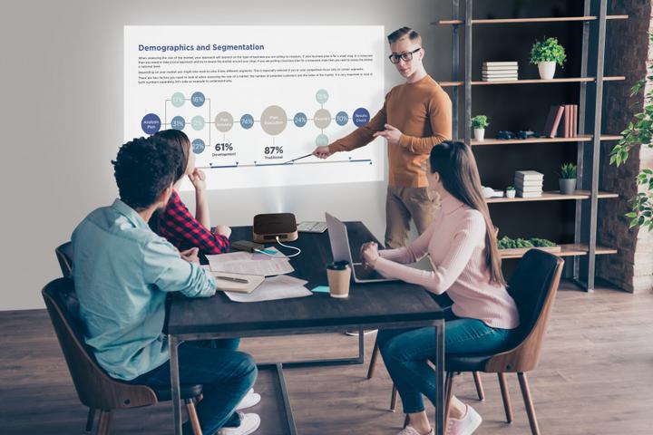 Produktbild Viewsonic M2W (WXGA, 1000 lm, 1.2:1)