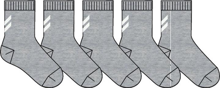 Actual product image hummel hmlMAKE MY DAY SOCK 5-PACK (37 - 40)