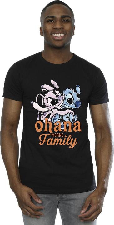Produktbild Disney Lilo And Stitch Ohana Angel Hug TShirt (XXL)