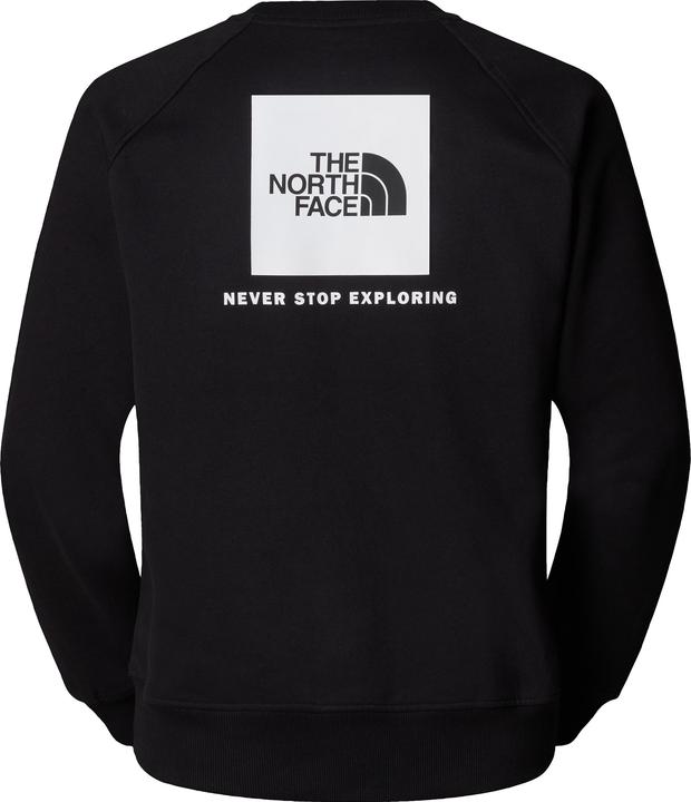 Produktbild North Face Pullover ohne Kapuze Raglan Redbox Crew - schwarz (S)