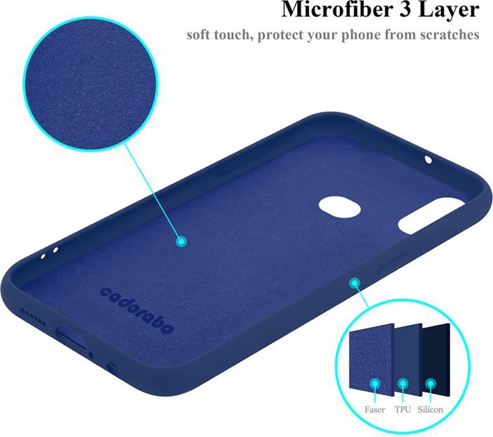 Produktbild Cadorabo TPU Liquid Silicone Case Cover (Samsung Galaxy A10s, Samsung Galaxy M01s)