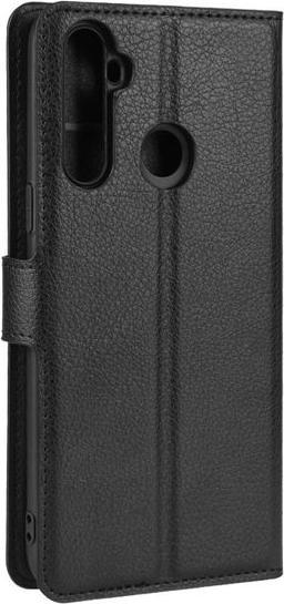 Actual product image MU Classic Litchi Leather Bookcover Series (Realme 5 Pro)