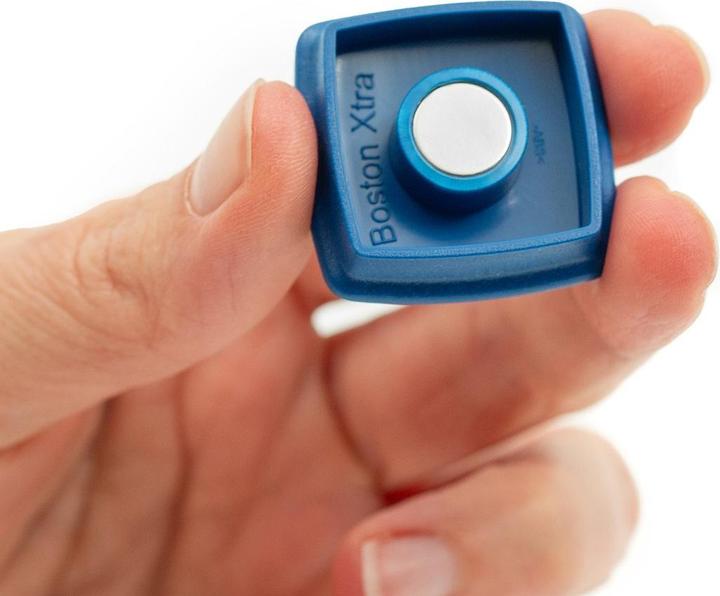 Image du produit Boston Xtra Aimants de bureau rectangulaires, lot de 25 (1x)