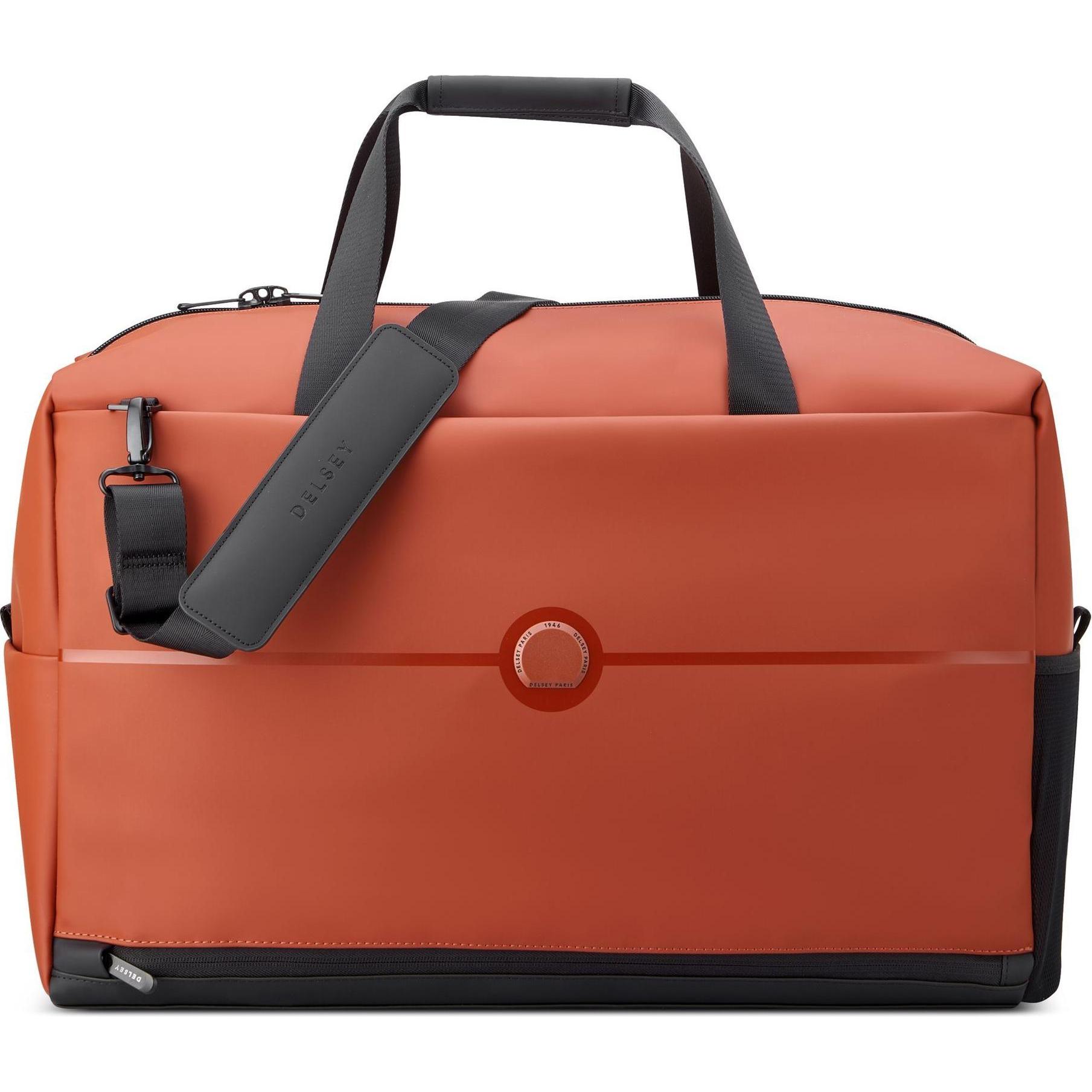 Delsey Rosso Borsa, Turenne Borsa Da Viaggio Morbida 55 Cm, (47 L)